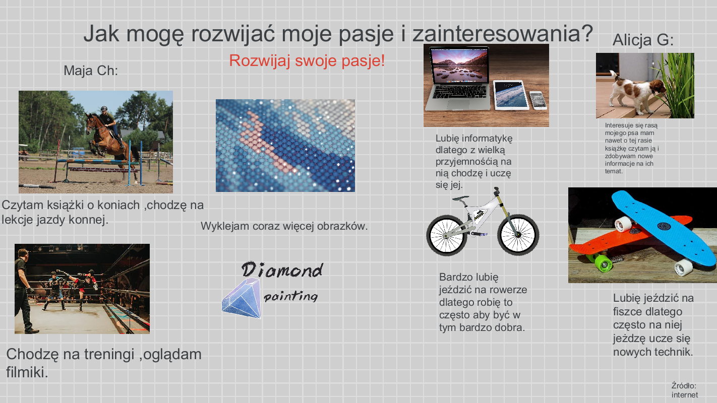 Zainteresowania i pasje 1
